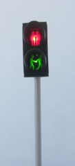 Krois-Modell 2112, pedestrian crossing same sex - men, scale 1:43,5
