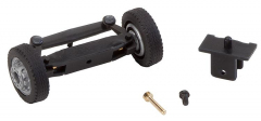 Faller 163003, Front axle, completely assembled for lorries / buses (with NQ wheels)