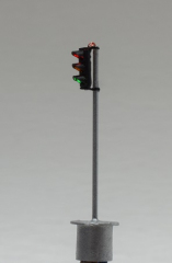 Krois-Modell 2001, Verkehrsampel, rot/gelb/grün SG200, 1 Stück