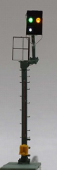 Krois-Modell KS1004, KS-Vorsignal 1:120 rechts, mit Vorsignalwiederholer
