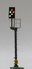 Krois-Modell KS1021, KS multi-section signal 1: 120 left, with jogging signal
