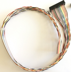 Qdecoder 142, Kabel für 12 Anschlüsse am Qdecoder ZA3-M4 (50 cm lang)