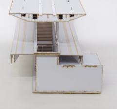 LaserCraft 91-315, Platform stairs, without roof and platform