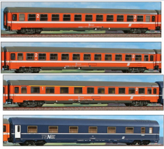 ACME 55180+55164, 6 tlg Personenwagenset Adria Express ÖBB IV -V