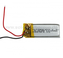 Sol-Expert L110, Lithium polymer battery 110 mAh, 32 x 12 x 4 mm