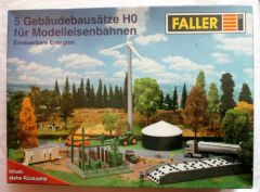 Faller 33382, Renewable energies kit with 5 building kits