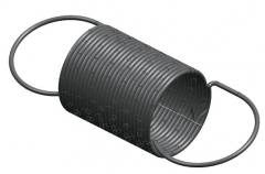 ERS 109832, tension spring D = 2 L = 2.5 / 6 mm W = 25