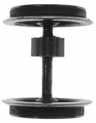 ERS 127293, wheel set with 2 clamping rings + toothed rings. 231E