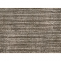 Noch 56691, 3D Cardboard Sheet “Plain Tile”
