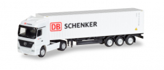 Herpa 066686, Mercedes-Benz Actros LH container semitrailer DB Schenker