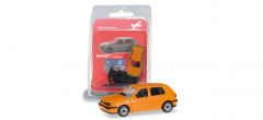 Herpa 012355-006, VW Golf III 4-türig, orange, 1:87