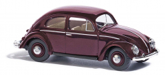 Busch 52901, VW Beetle with pretzel window, reddish brown