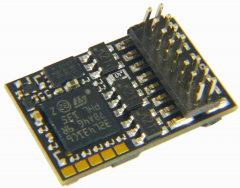 Zimo MN300P16, Miniatur-Nicht-Sound-Decoder - 17,6 x 10,5 x 3,1mm - 1 A - 6 FA