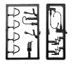 ERS 108322, accessory frame gr+mi - black