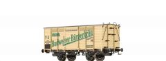 Brawa 48041, Gedeckter Güterwagen Gb Budweiser Bürgerbräu der k.k.St.B.