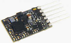 Zimo MN160N, Nem 651, 6-pin direct plug, 13 x 7.5 x 1.6 mm, 0.5 A