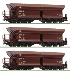 Roco 77030, 3 pcs. Set 1: Ore wagon, DB