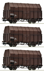 Roco 6600054, 3 pcs. Set: Sawdust wagon, ÖBB