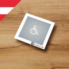 Mobax AU-W-06-H0, Wheelchair white (AU)