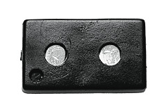 ERS 100644, Bridge plug black