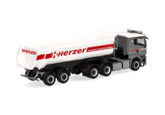 Herpa 319195, MAN TGS TN Kipp-Sattelzug Herzer (Österreich)