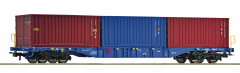 Roco 6600145, Containertragwagen, CD Cargo