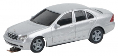Krois-Modell CarSystem 7049, MB C-Class W 203, silver (HERPA)