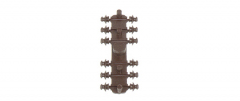 Sommerfeldt 197, Insulators brown (24 pieces)