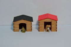 LaserCraft 71-701 Doghouses Scale H0