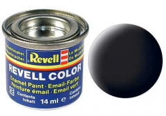 Revell08, schwarz, matt